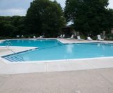 Geometric commercial pool
