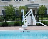 Commercial pool and spa lift - ADA Accessible